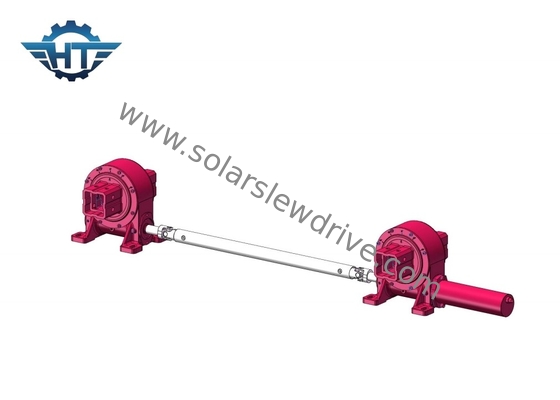 Mua Độ chính xác cao theo dõi năng lượng mặt trời Slew Drive nhỏ với nhà chứa kín cho hệ thống bảng phím PV online manufacture