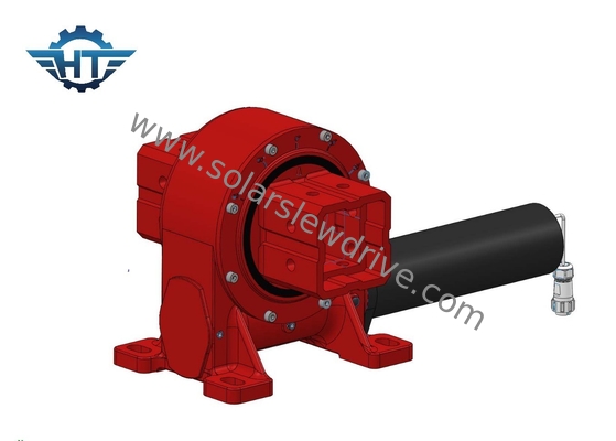 Ve8 "Solar Tracker Slew Drive với hộp số 24vdc cho bảng điều khiển mặt trời Hệ thống theo dõi linh hoạt