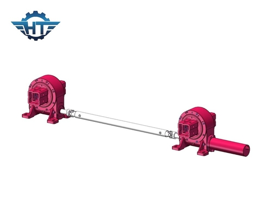 C4 bề mặt chống ăn mòn bên trong cứng Stop Worm Gear Slewing Drive cho các ứng dụng hiệu suất