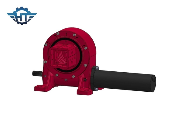 24VDC hệ thống rack theo dõi năng lượng mặt trời động cơ cuộn với trục đơn / động cơ trục kép