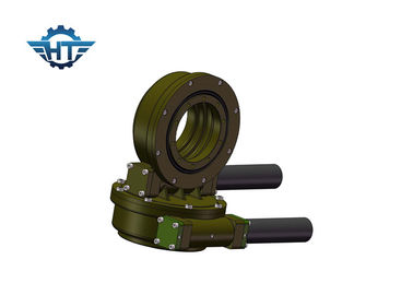 Mua Envelop Dual Worm Gear Slew Drive Với động cơ điện 12vdc, Tuổi thọ cao online manufacture
