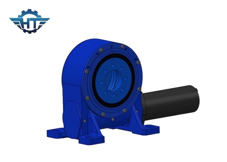 Ổ đĩa xoay trục bánh răng trục đơn cho hệ thống theo dõi động cơ điện 24vdc
