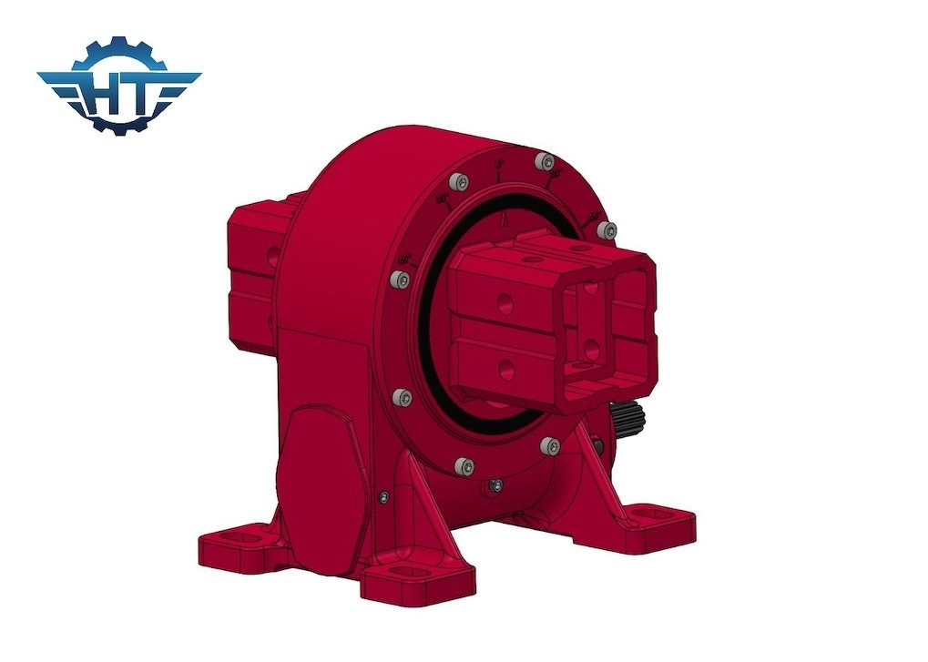 Long Life Self Locking Hệ thống theo dõi năng lượng mặt trời Nam đến Bắc Di chuyển Slewing Drive