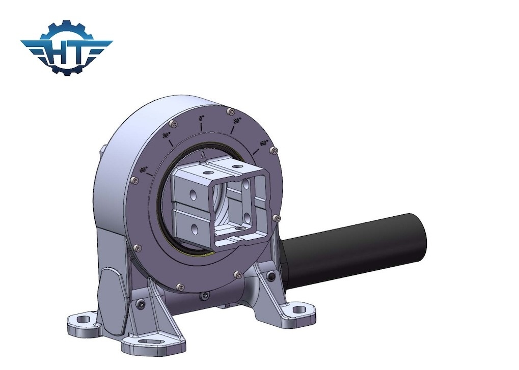 Động cơ Solar Slew nhỏ gọn với bề mặt bột chống rỉ sét và dầu mỡ Mobil EP-2