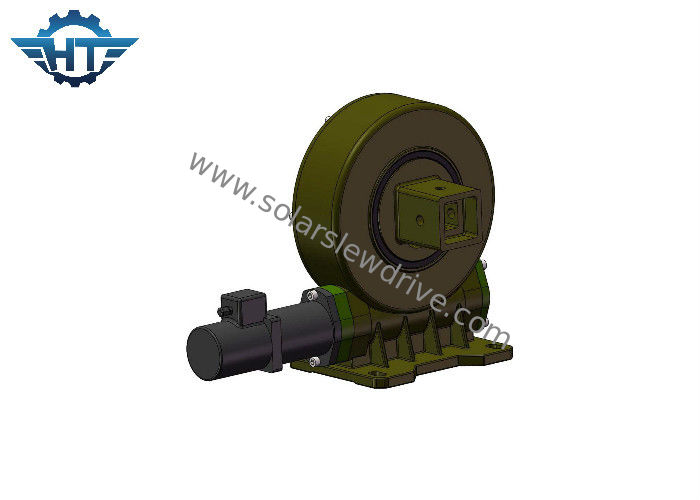 Ổ đĩa xoay dọc nhỏ IP66 Cấp bảo vệ cho thiết bị theo dõi năng lượng mặt trời trục đơn phẳng